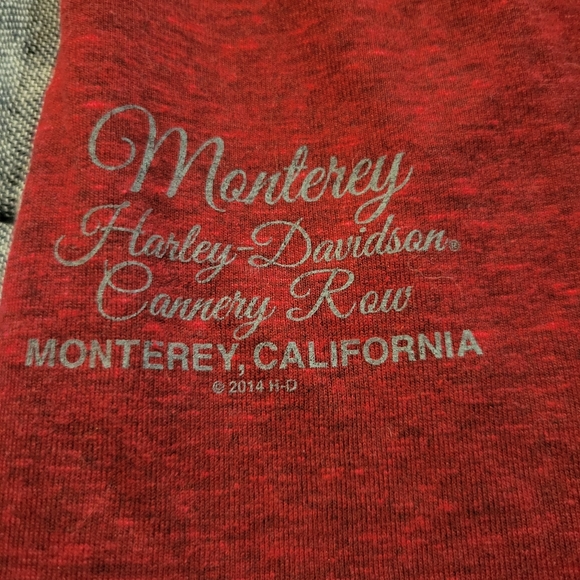 Gently used Harley Davidson 3/4 sleeve t shirt - Picture 4 of 6